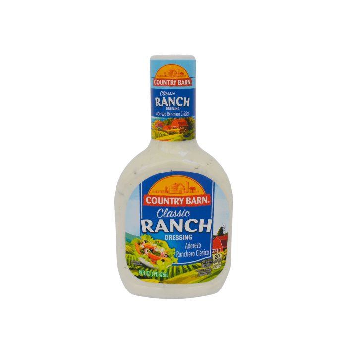 Aderezo Ranchero (16oz)