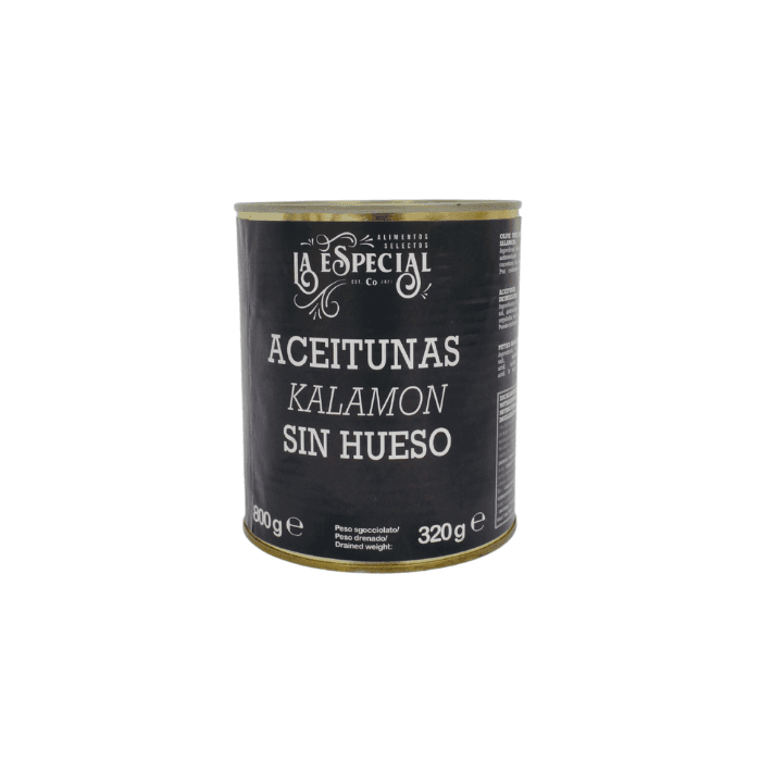 Aceitunas deshuesadas Kalamata (800g)